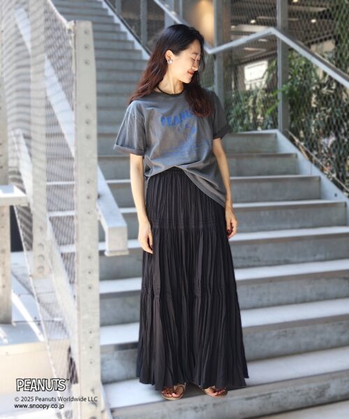 le.coeur blanc / ルクールブラン Tシャツ | 【PEANUTS】ピグメントTシャツ | 詳細30