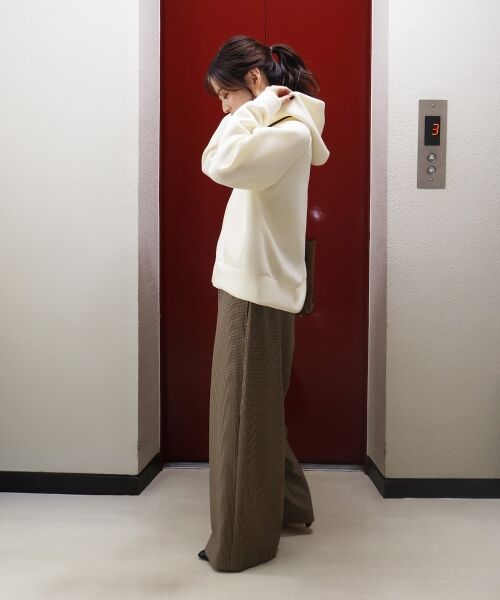 le.coeur blanc / ルクールブラン パーカー | エアリーダンボールパーカー | 詳細12