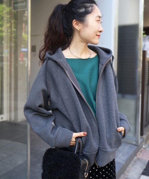 le.coeur blanc / ルクールブラン パーカー | エアリーダンボールパーカー | 詳細15