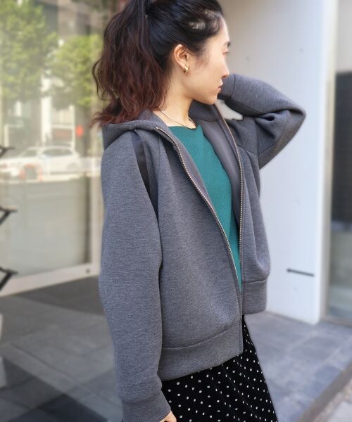 le.coeur blanc / ルクールブラン パーカー | エアリーダンボールパーカー | 詳細16