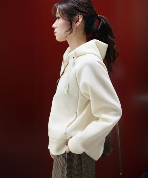 le.coeur blanc / ルクールブラン パーカー | エアリーダンボールパーカー | 詳細4