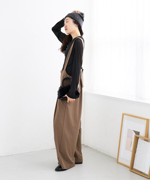 le.coeur blanc / ルクールブラン カットソー | シアーラメフロッキードットプルオーバー | 詳細20