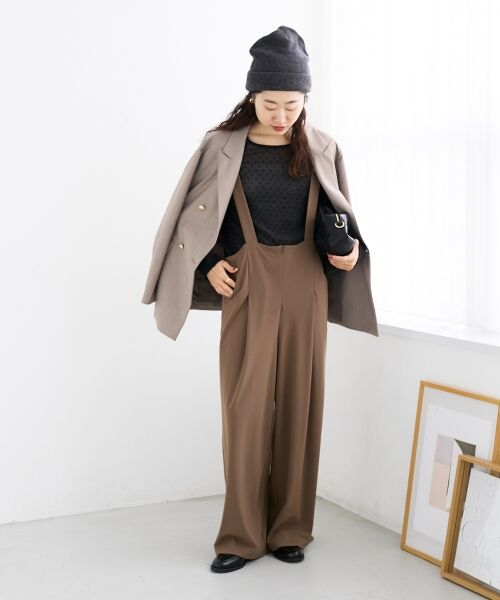 le.coeur blanc / ルクールブラン カットソー | シアーラメフロッキードットプルオーバー | 詳細22