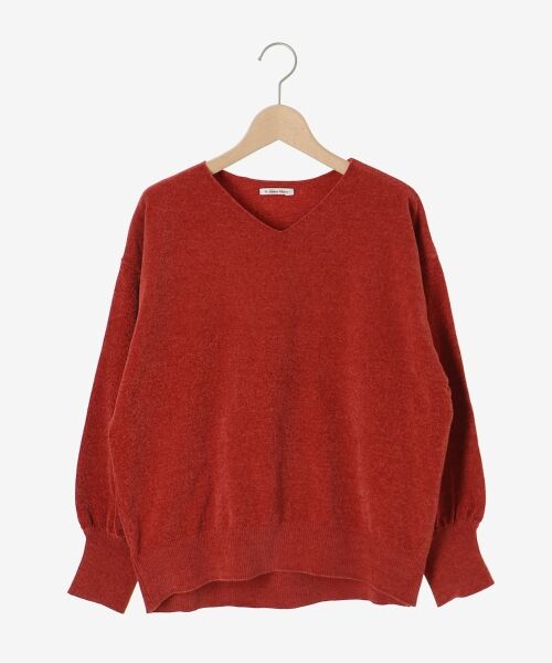 le.coeur blanc / ルクールブラン ニット・セーター | モールヤーンVネックプルオーバー | 詳細16