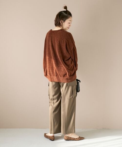 le.coeur blanc / ルクールブラン カーディガン・ボレロ | モールヤーンVネックカーディガン | 詳細20