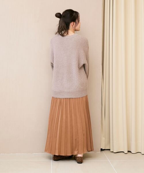 le.coeur blanc / ルクールブラン カーディガン・ボレロ | 《手洗い可能》ラメシャギーニットカーデ | 詳細25