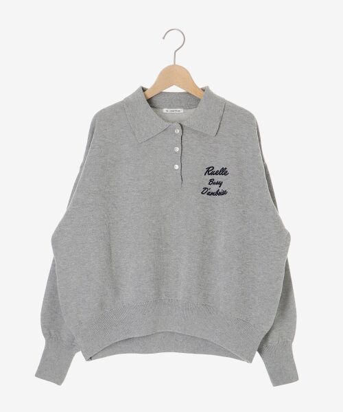 le.coeur blanc / ルクールブラン ニット・セーター | 《一部カラーWEB限定》フロッキーロゴニットポロ | 詳細26