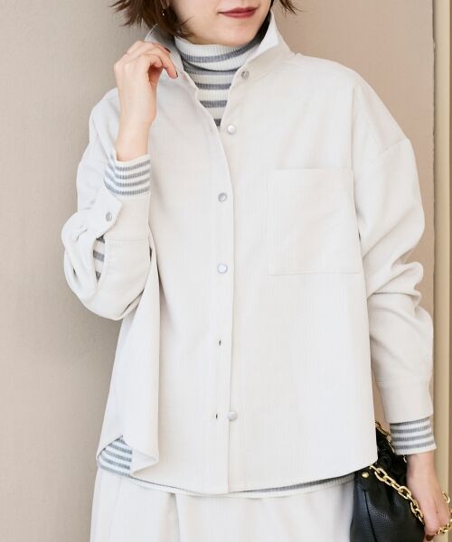 le.coeur blanc / ルクールブラン ニット・セーター | 《手洗い可能》リブタートルネックニット | 詳細26