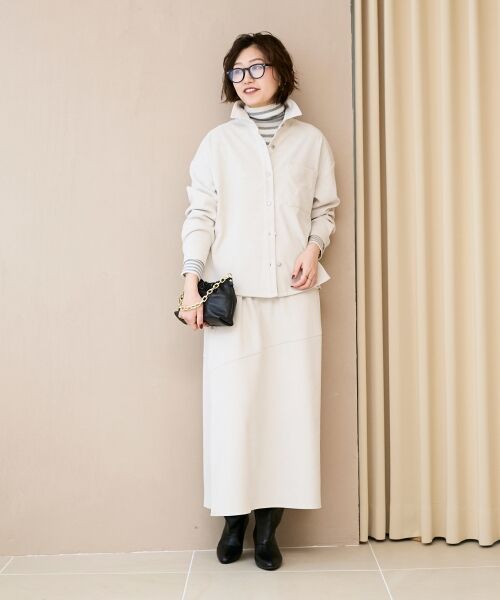 le.coeur blanc / ルクールブラン ニット・セーター | 《手洗い可能》リブタートルネックニット | 詳細27