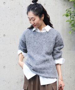 le.coeur blanc / ルクールブラン ニット・セーター | ソフトシャギーニットプルオーバー