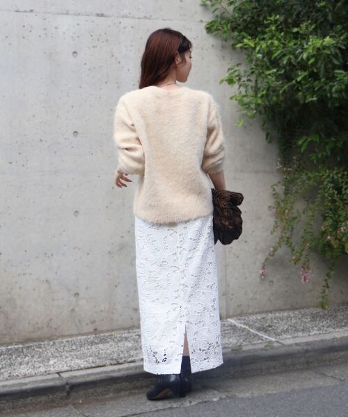 le.coeur blanc / ルクールブラン ニット・セーター | ソフトシャギーニットプルオーバー | 詳細11