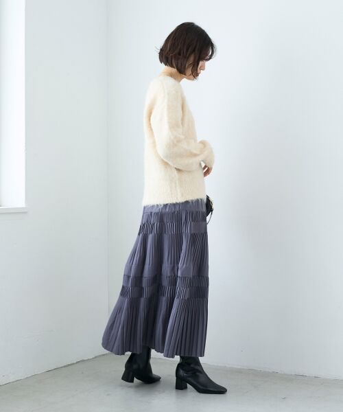 le.coeur blanc / ルクールブラン ニット・セーター | ソフトシャギーニットプルオーバー | 詳細16