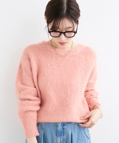 le.coeur blanc / ルクールブラン ニット・セーター | ソフトシャギーニットプルオーバー | 詳細20