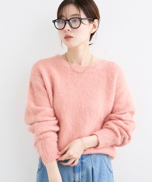 le.coeur blanc / ルクールブラン ニット・セーター | ソフトシャギーニットプルオーバー | 詳細21