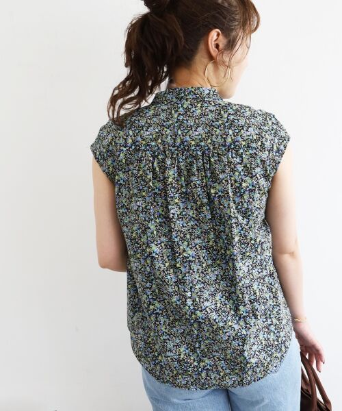 le.coeur blanc / ルクールブラン シャツ・ブラウス | 《手洗い可能》リバティフロントフリルブラウス | 詳細18