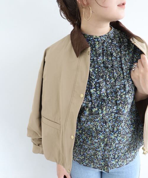 le.coeur blanc / ルクールブラン シャツ・ブラウス | 《手洗い可能》リバティフロントフリルブラウス | 詳細19