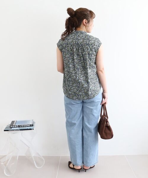 le.coeur blanc / ルクールブラン シャツ・ブラウス | 《手洗い可能》リバティフロントフリルブラウス | 詳細22