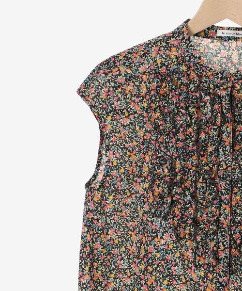 le.coeur blanc / ルクールブラン シャツ・ブラウス | 《手洗い可能》リバティフロントフリルブラウス | 詳細27