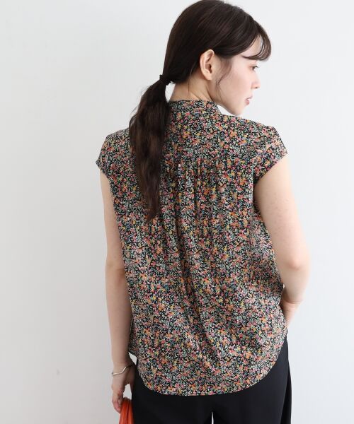 le.coeur blanc / ルクールブラン シャツ・ブラウス | 《手洗い可能》リバティフロントフリルブラウス | 詳細8