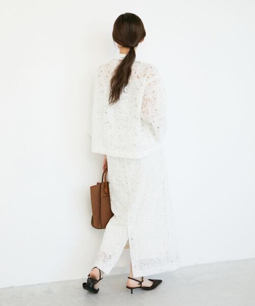 le.coeur blanc / ルクールブラン シャツ・ブラウス | モチーフレースシャツ | 詳細12