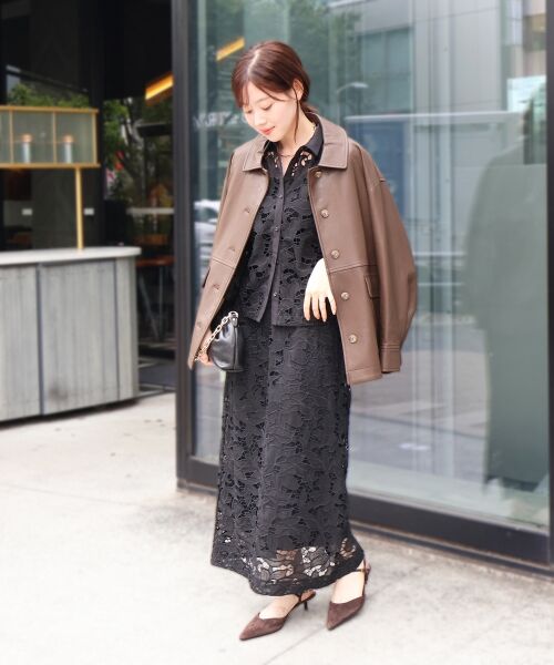 le.coeur blanc / ルクールブラン シャツ・ブラウス | モチーフレースシャツ | 詳細23