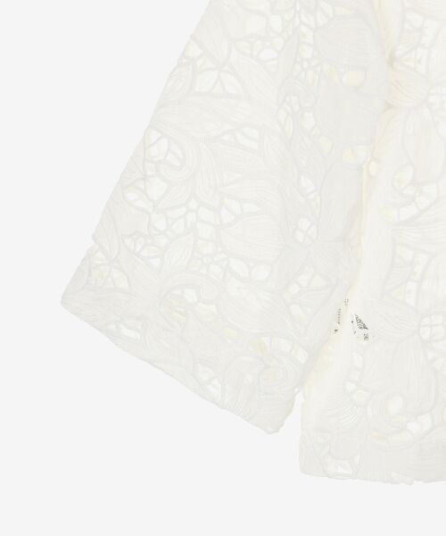 le.coeur blanc / ルクールブラン シャツ・ブラウス | モチーフレースシャツ | 詳細28