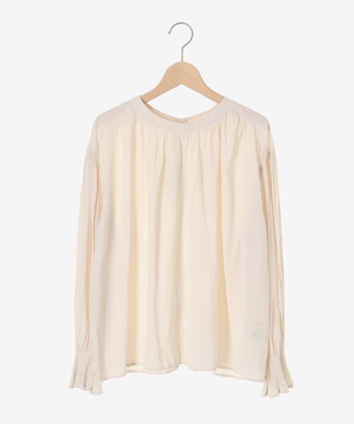 le.coeur blanc / ルクールブラン シャツ・ブラウス | パウダーサテン2WAYブラウス | 詳細1