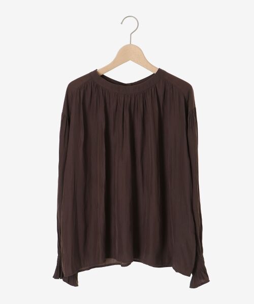 le.coeur blanc / ルクールブラン シャツ・ブラウス | パウダーサテン2WAYブラウス | 詳細24