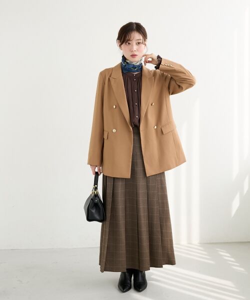 le.coeur blanc / ルクールブラン シャツ・ブラウス | パウダーサテン2WAYブラウス | 詳細26