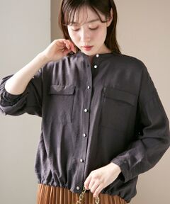 le.coeur blanc / ルクールブラン シャツ・ブラウス | 《手洗い可能》ヴィンテージライクドロストブラウス