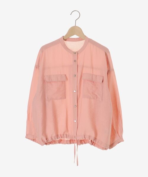 le.coeur blanc / ルクールブラン シャツ・ブラウス | 《手洗い可能》ヴィンテージライクドロストブラウス | 詳細1