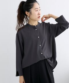 le.coeur blanc / ルクールブラン シャツ・ブラウス | 2WAYジョーゼット長袖ブラウス