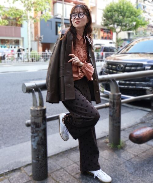 le.coeur blanc / ルクールブラン シャツ・ブラウス | フロントフリルレギュラーカラーブラウス | 詳細18