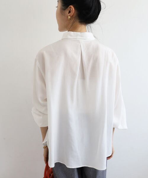 le.coeur blanc / ルクールブラン シャツ・ブラウス | フロントフリルレギュラーカラーブラウス | 詳細27
