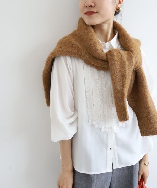 le.coeur blanc / ルクールブラン シャツ・ブラウス | フロントフリルレギュラーカラーブラウス | 詳細28