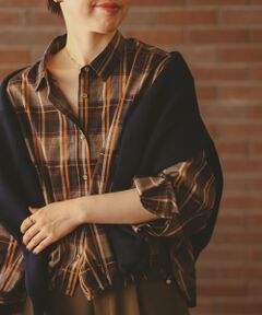 le.coeur blanc / ルクールブラン シャツ・ブラウス | 《手洗い可能》ドロストチェックシャツ