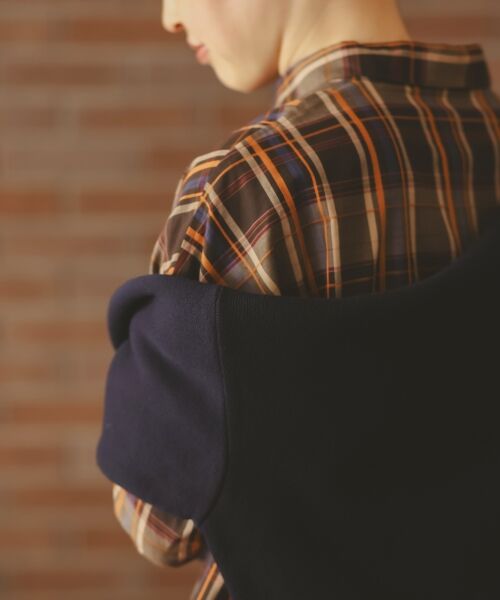 le.coeur blanc / ルクールブラン シャツ・ブラウス | 《手洗い可能》ドロストチェックシャツ | 詳細15