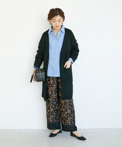 le.coeur blanc / ルクールブラン その他パンツ | パネルフラワープリントパンツ | 詳細12