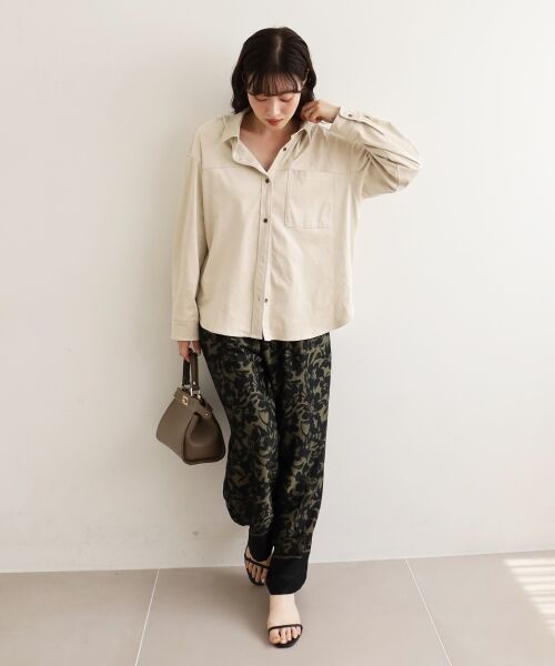 le.coeur blanc / ルクールブラン その他パンツ | パネルフラワープリントパンツ | 詳細14