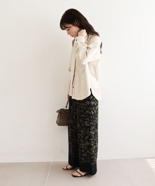 le.coeur blanc / ルクールブラン その他パンツ | パネルフラワープリントパンツ | 詳細17