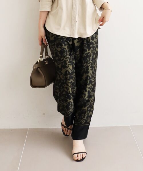 le.coeur blanc / ルクールブラン その他パンツ | パネルフラワープリントパンツ | 詳細18