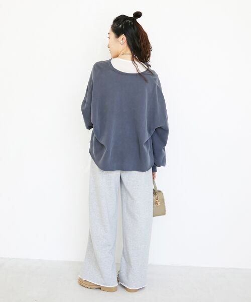 le.coeur blanc / ルクールブラン その他パンツ | 《手洗い可能》イージーワイドスウェットパンツ | 詳細26