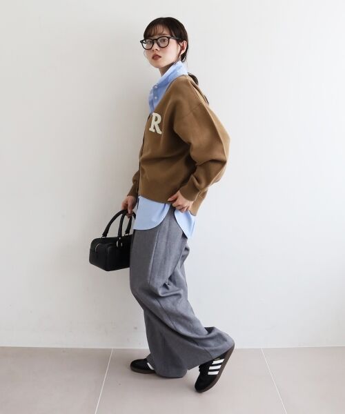 le.coeur blanc / ルクールブラン その他パンツ | ツイードライクイージーワイドパンツ | 詳細11