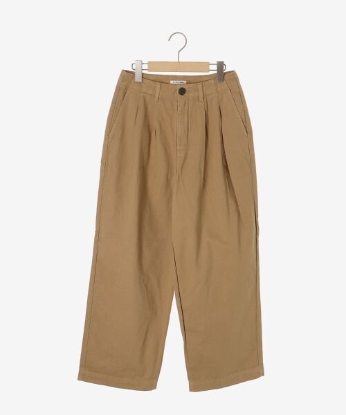 le.coeur blanc / ルクールブラン チノ・ワークパンツ | タックカーブチノパンツ | 詳細8