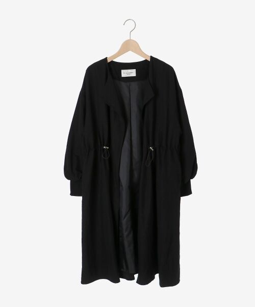 le.coeur blanc / ルクールブラン その他アウター | ドロストノーカラーロングコート | 詳細23