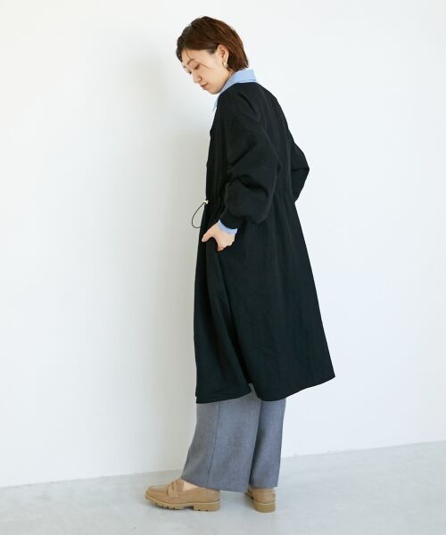 le.coeur blanc / ルクールブラン その他アウター | ドロストノーカラーロングコート | 詳細26