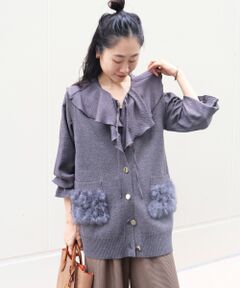 le.coeur blanc / ルクールブラン ベスト | TORRAZZO DONNA 別注ファーポケットベスト