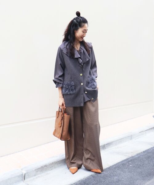 le.coeur blanc / ルクールブラン ベスト | TORRAZZO DONNA 別注ファーポケットベスト | 詳細26