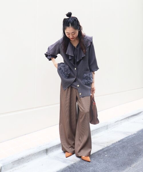 le.coeur blanc / ルクールブラン ベスト | TORRAZZO DONNA 別注ファーポケットベスト | 詳細27