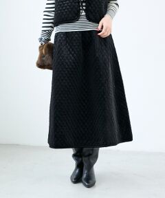 le.coeur blanc / ルクールブラン ロング・マキシ丈スカート | TORRAZZO DONNAキルトベロアスカート